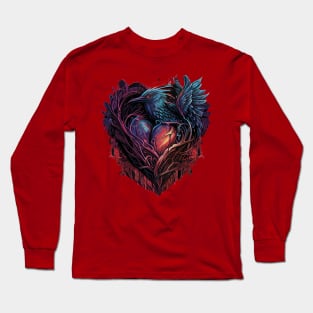 Gothic heart Long Sleeve T-Shirt